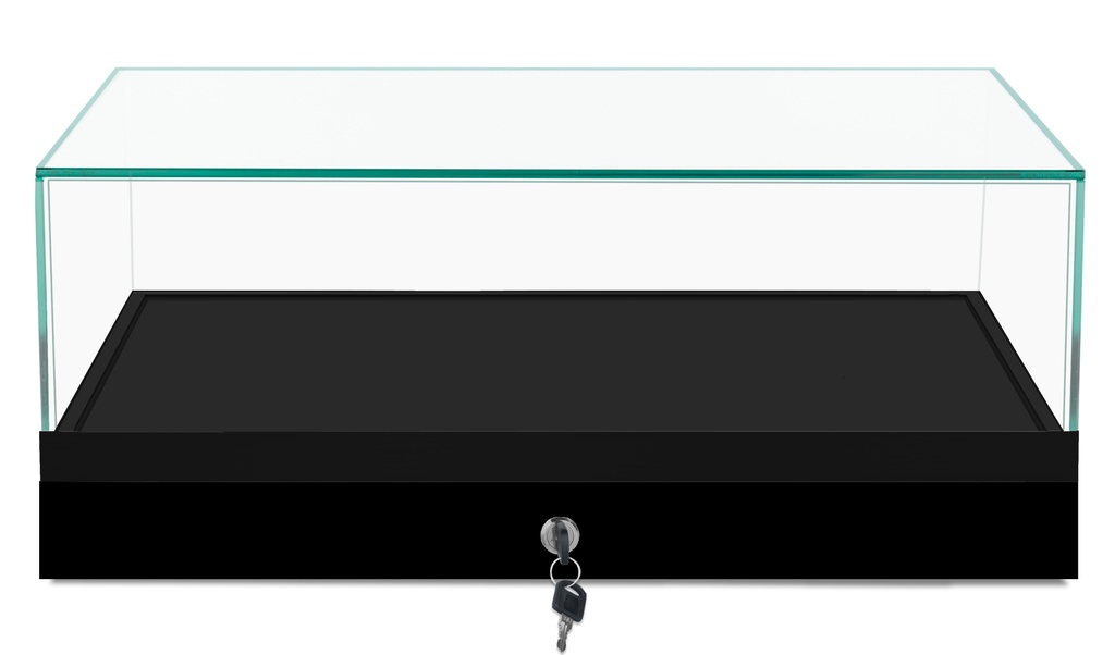 TEST CT 620 (Black Laminate, Frameless, Black Hardware)