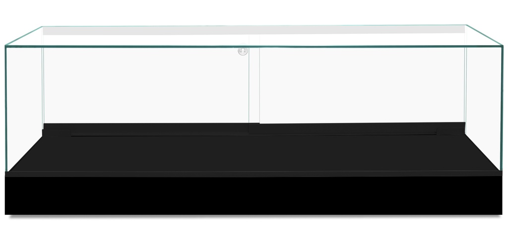 TEST CT 660 (36", 9", Black Laminate, Frameless, Black Hardware, No Lighting)